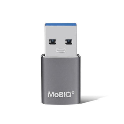 모비큐 A 타입 USB 3.2 to C타입 변환 OTG 10Gbps 고속 젠더 스페이스 그레이 2p