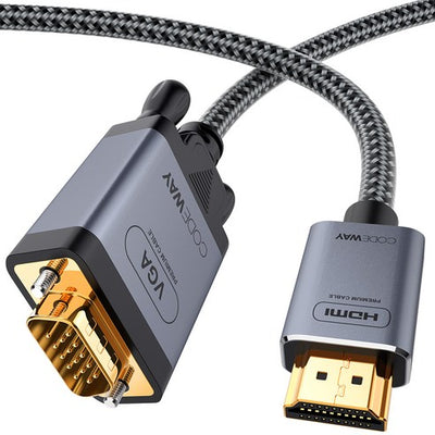 코드웨이 HDMI to VGA RGB 케이블